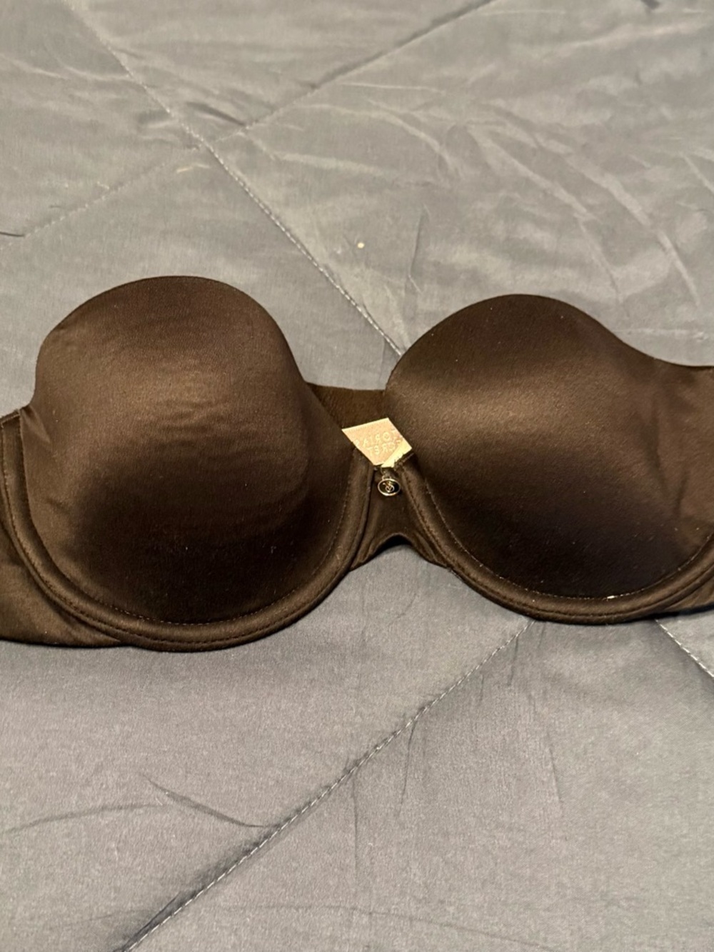 Victoria's Secret Strapless Molded Bra - Black